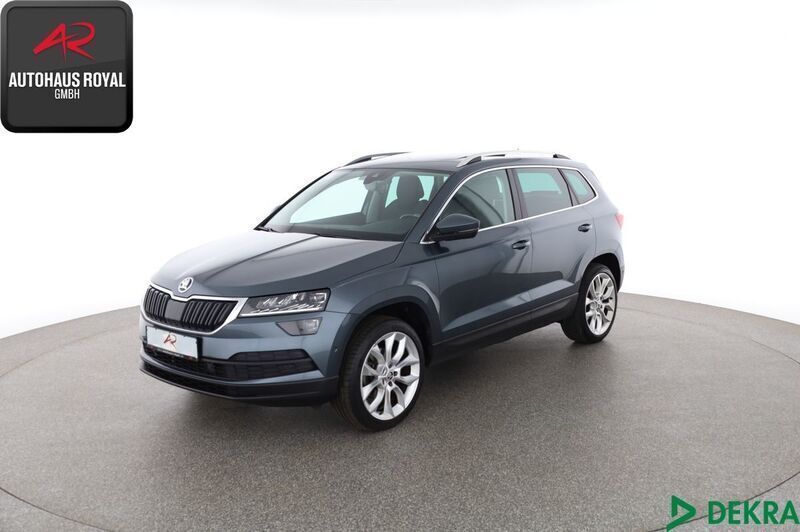 Grau Gebraucht 2018 Skoda Karoq SUV | 22.480 € (Fairer Preis) - Bild 1/4