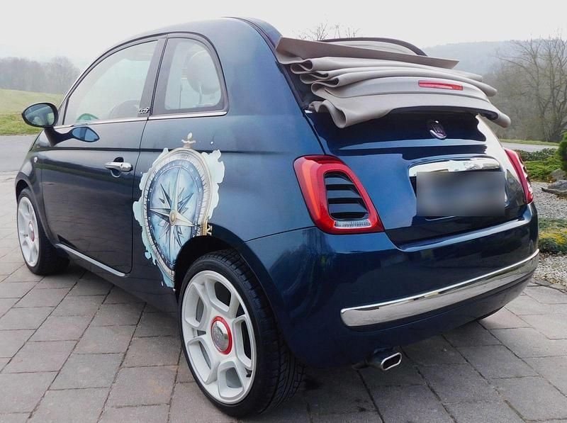 Gebraucht Fiat 500C Abarth 69 PS (50 kW) 2013 Blau Cabrio