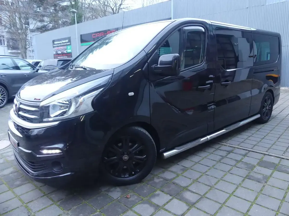 Gebraucht Fiat Talento Family 120 PS (88 kW) 2020 Schwarz Van / Kleinbus