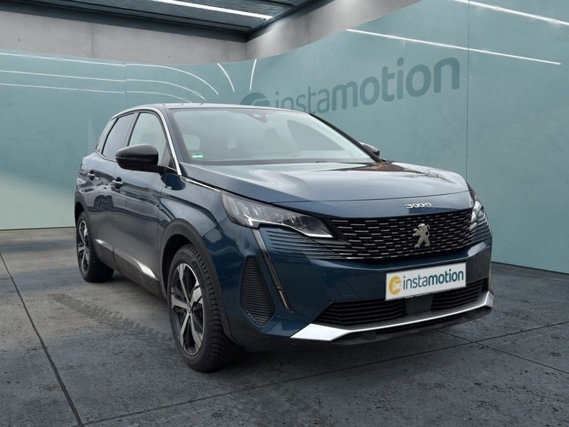 Blau Gebraucht 2023 Peugeot 3008 Allure SUV | 30.640 € (Etwas zu teuer) - Bild 1/3