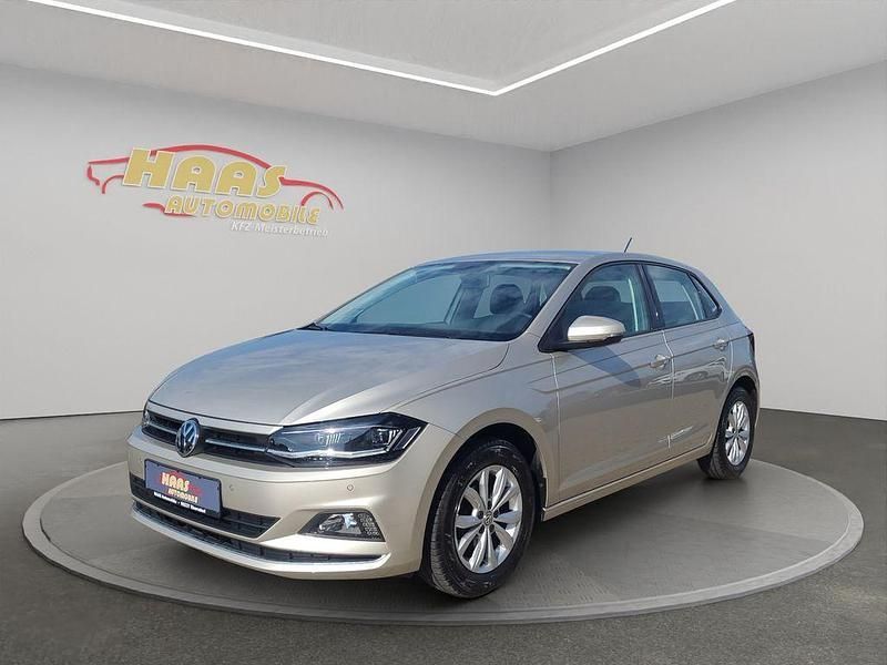 Beige Gebraucht 2018 VW Polo Highline Limousine | 14.290 € (Fairer Preis) - Bild 1/4