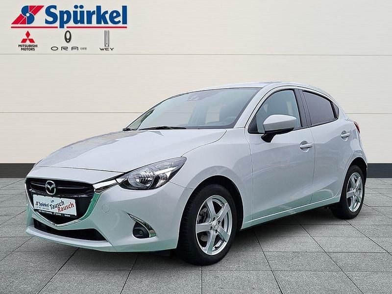 Weiss Gebraucht 2019 Mazda 2 Sports-Line Kleinwagen | 15.680 € (Fairer Preis) - Bild 1/3