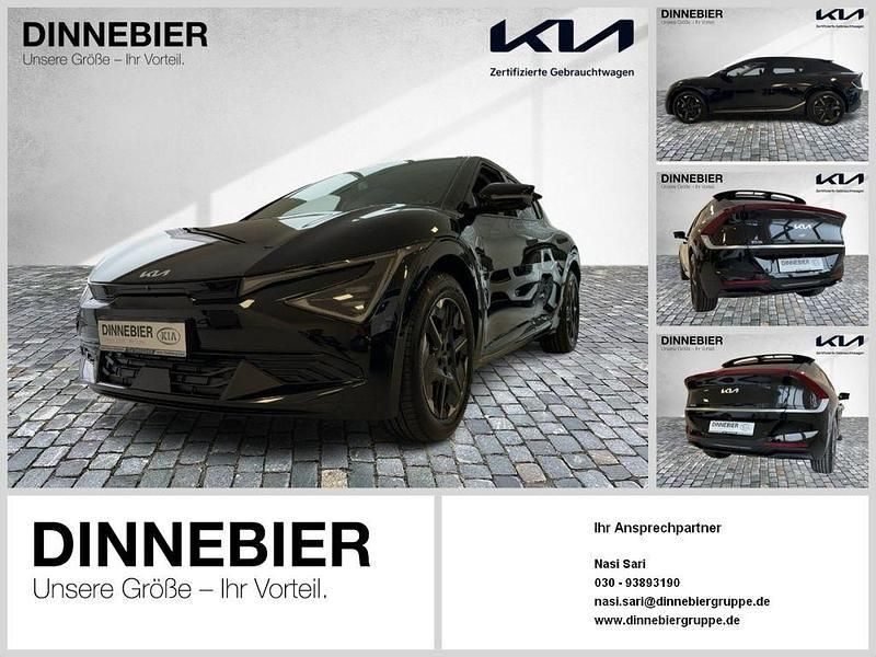 Schwarz (metallic) Neu 2025 Kia EV6 SUV | 53.449 € (Etwas zu teuer) - Bild 1/4