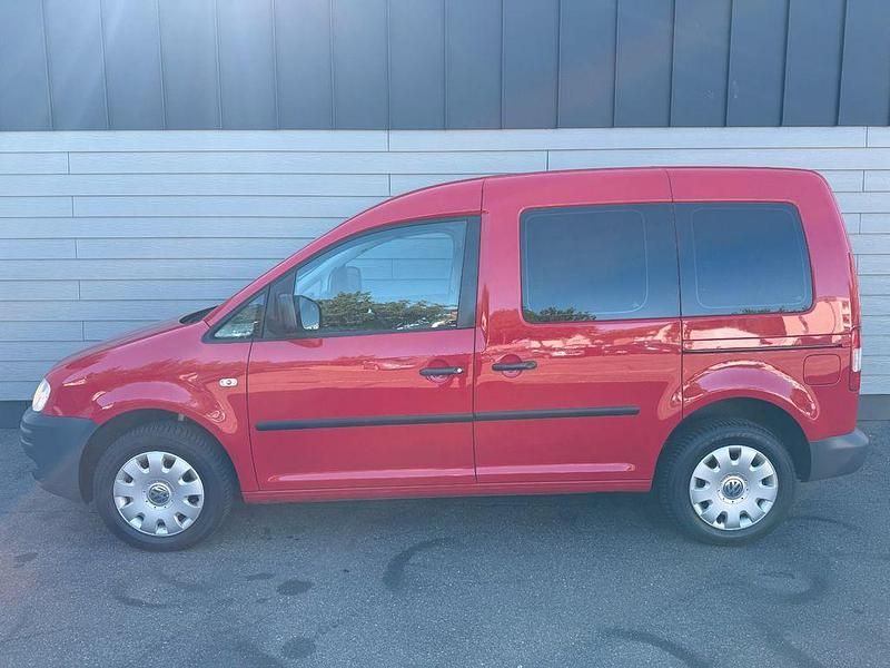 Gebraucht VW Caddy Life 80 PS (58 kW) 2009 Rot Van / Kleinbus