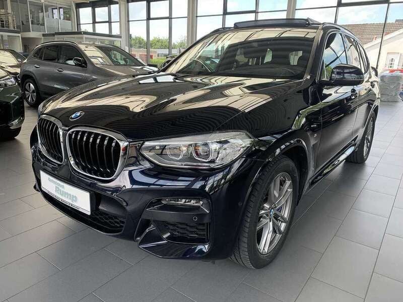 Carbonschwarz metallic Gebraucht 2019 BMW X3 M Sport SUV | 38.490 € (Fairer Preis) - Bild 1/4