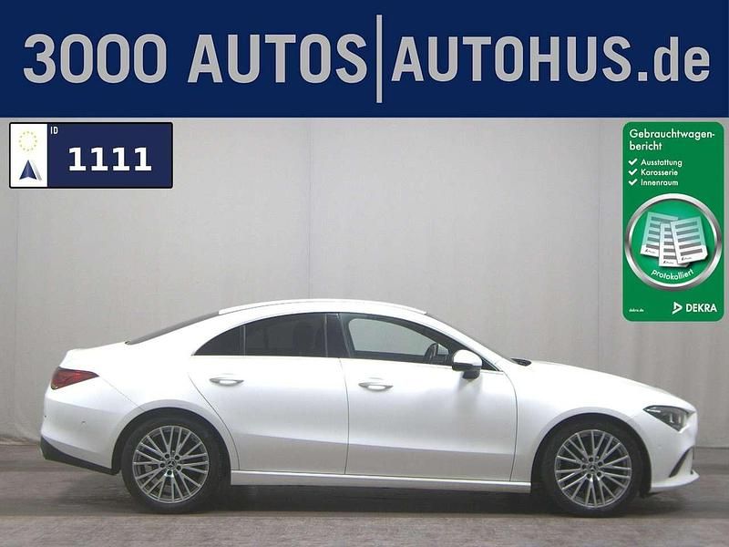 Polarweiß Gebraucht 2020 Mercedes 220 Progressive Coupé | 20.980 € (Superpreis) - Bild 1/4