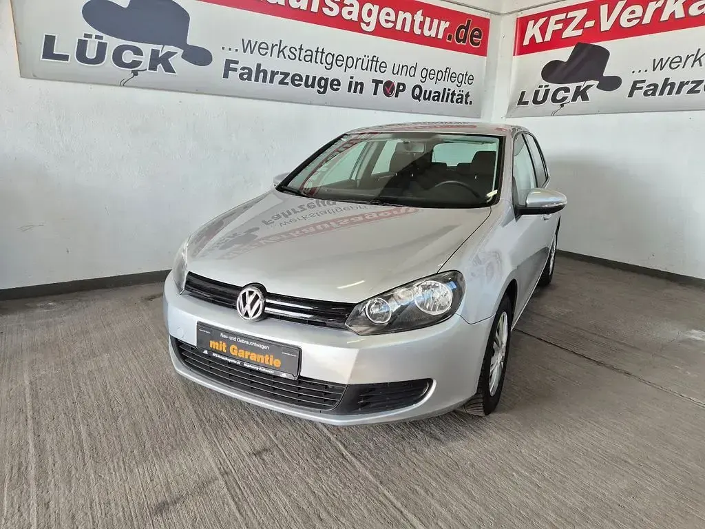 Gebraucht VW Golf VI 80 PS (58 kW) 2009 Silber Kleinwagen
