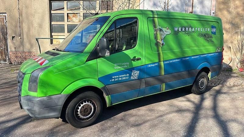 Second-hand VW Crafter 109 CP (80 kW) 2008 Verde Van