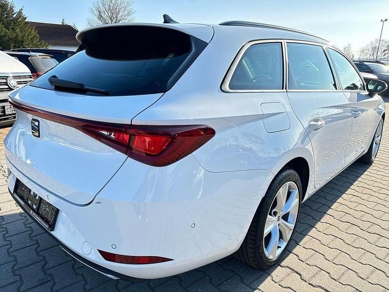 Gebraucht Seat Leon FR Sport 204 PS (150 kW) 2021 Weiß Limousine