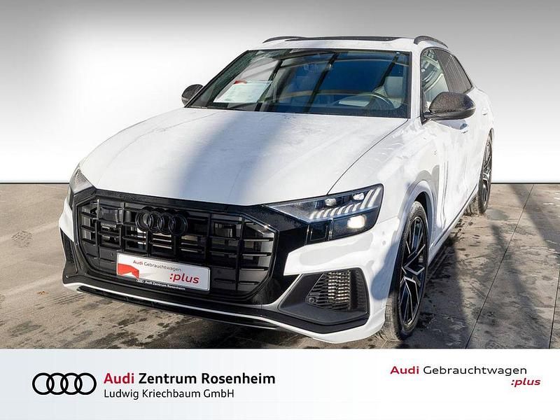 Gletscherweiß metallic Gebraucht 2022 Audi Q8 Ambiente SUV | 59.880 € (Fairer Preis) - Bild 1/4