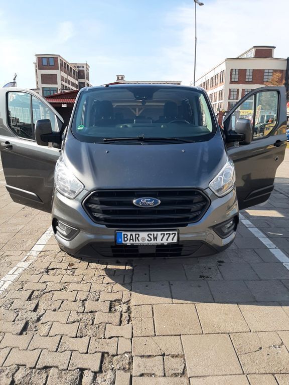 Grau Gebraucht 2018 Ford Transit Custom Van / Kleinbus | 12.900 € (Superpreis) - Bild 1/4