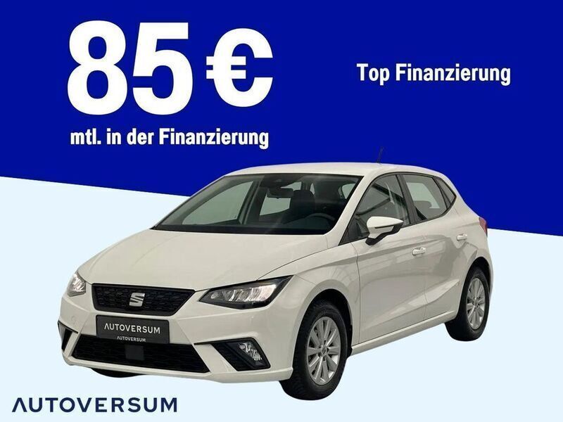 Weiß Gebraucht 2021 Seat Ibiza Reference Limousine | 10.985 € (Superpreis) - Bild 1/4