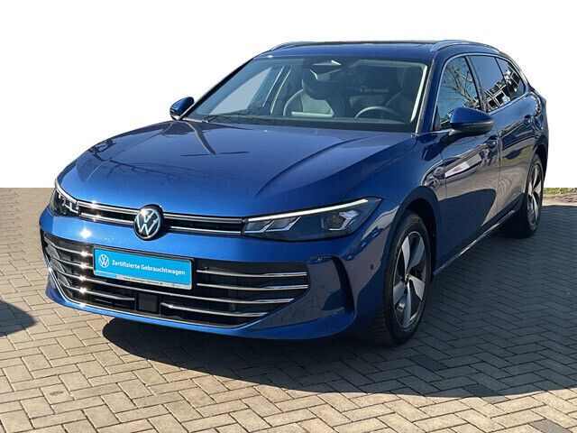 Reef blue metallic Gebraucht 2024 VW Passat Business Kombi | 35.470 € - Bild 1/4