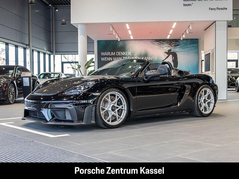 Neu Porsche 718 Spyder 500 PS (367 kW) 2025 Schwarz Cabrio
