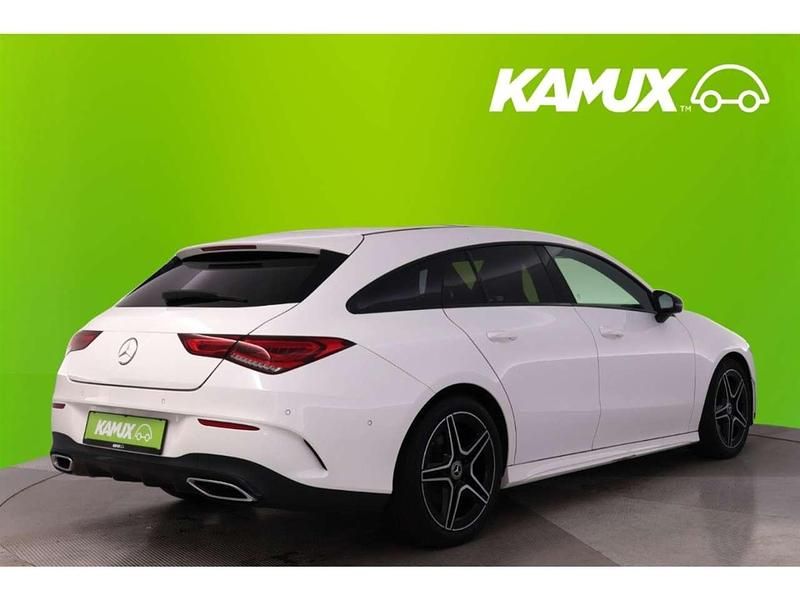 Gebraucht Mercedes CLA200 AMG line 163 PS (119 kW) 2020 Polarweiss Kombi