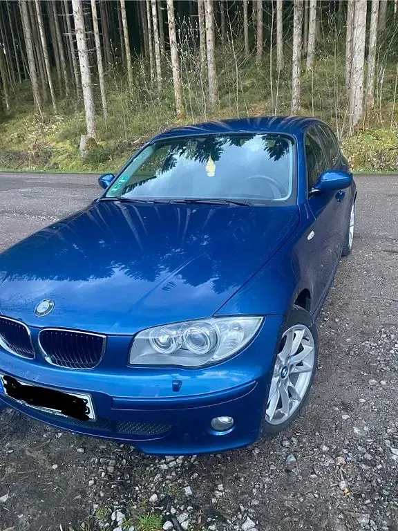Gebraucht BMW 116 122 PS (89 kW) 2005 Blau Kleinwagen