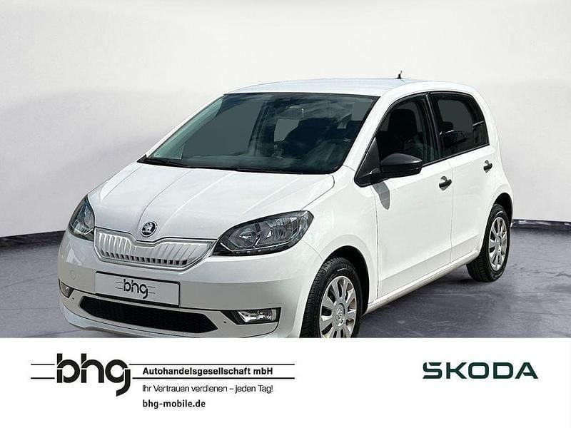 Candyweiß Gebraucht 2021 Skoda Citigo-e IV Ambition Kleinwagen | 10.529 € (Superpreis) - Bild 1/4