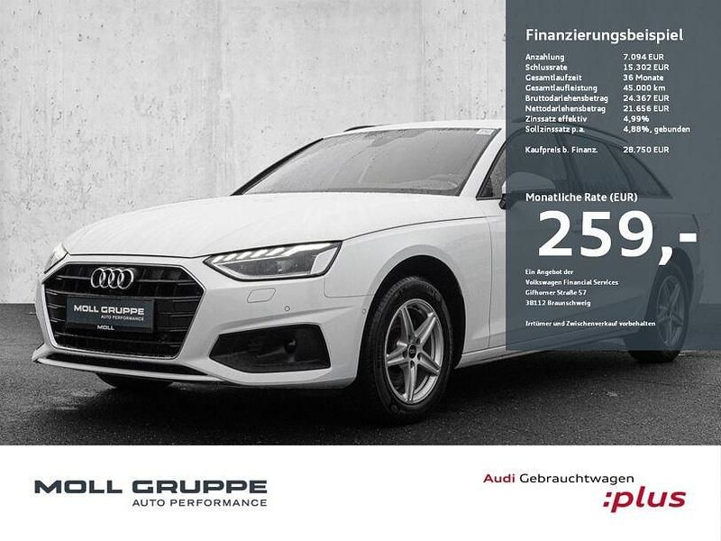 Ibisweiß Gebraucht 2022 Audi A4 Ambiente Kombi | 28.750 € (Fairer Preis) - Bild 1/3