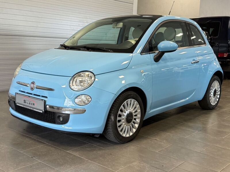 Blau Gebraucht 2010 Fiat 500 Lounge Kleinwagen | 4.890 € (Fairer Preis) - Bild 1/4
