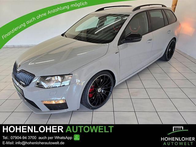 Grau Gebraucht 2015 Skoda Octavia RS Kombi | 16.780 € (Fairer Preis) - Bild 1/4