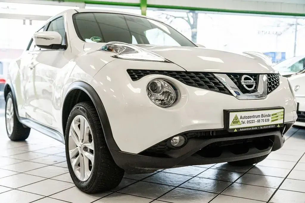 Gebraucht Nissan Juke Tekna 116 PS (85 kW) 2015 Weiß SUV
