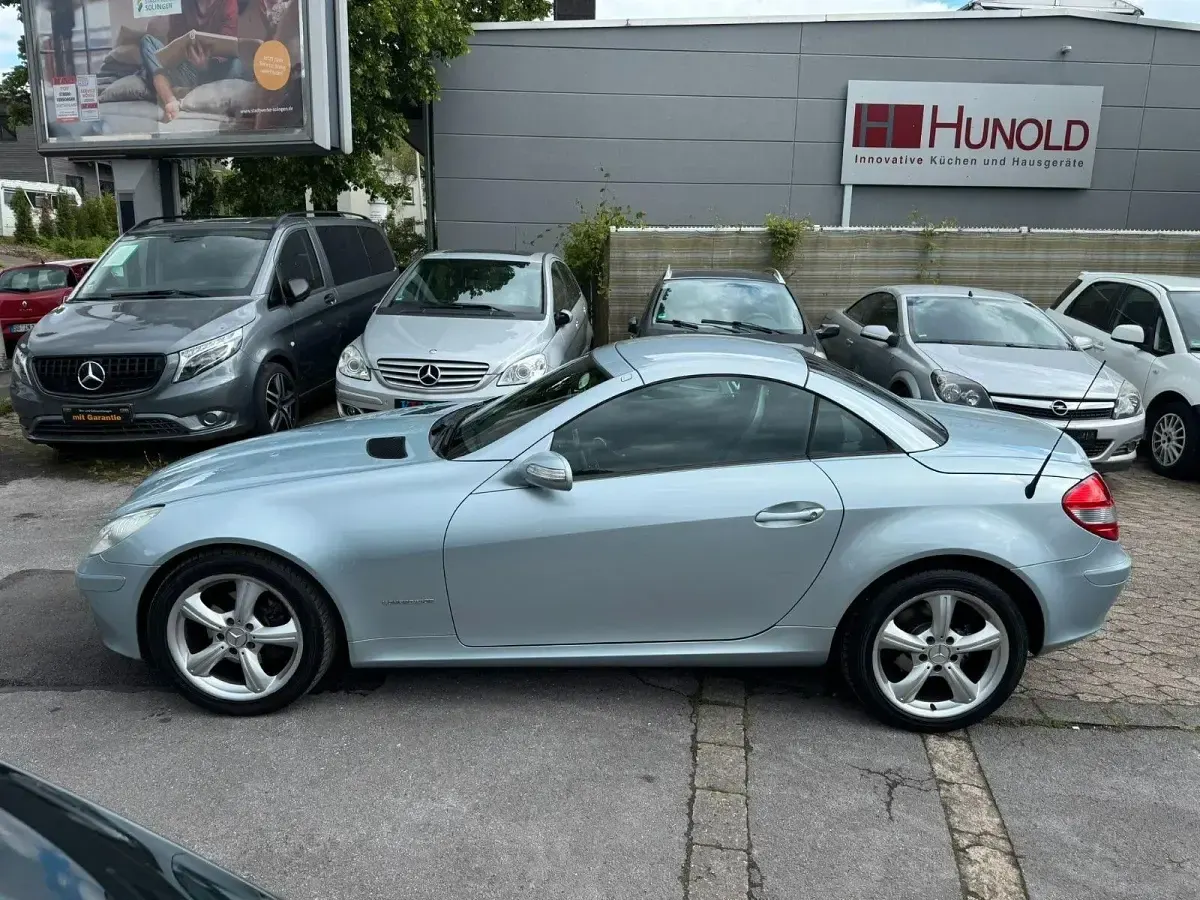 Gebraucht Mercedes SLK200 163 PS (119 kW) 2005 Silber Cabrio