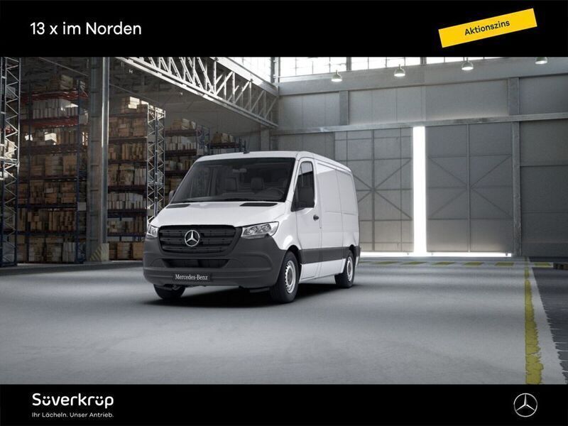 Arktikweiß Gebraucht 2019 Mercedes Sprinter Van | 17.719 € (Fairer Preis) - Bild 1/4