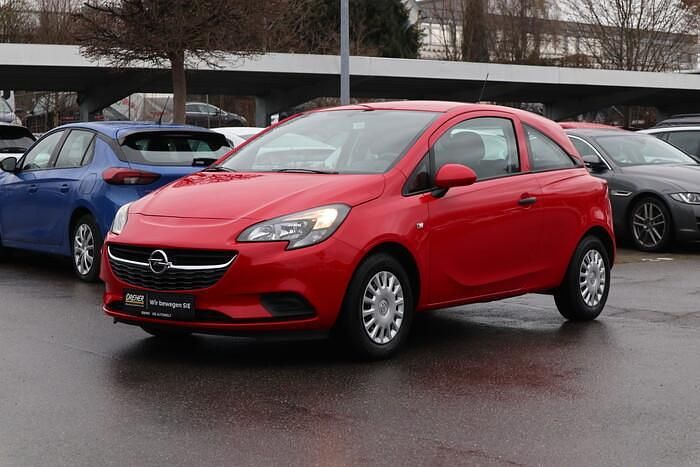 Gebraucht Opel Corsa Selection 69 PS (50 kW) 2017 Lava rot Kleinwagen