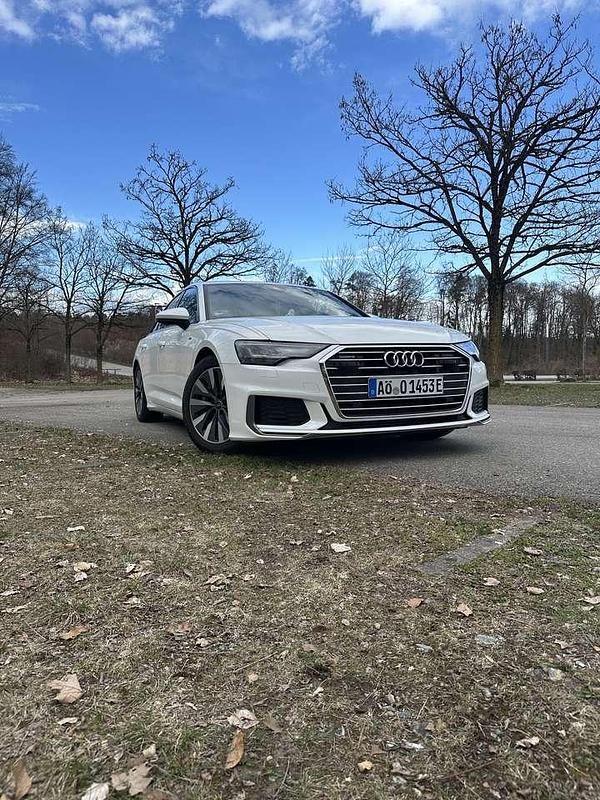 Używany Audi A6 Basis 299 KM (219 kW) 2020 Biały Sedan/Limuzyna