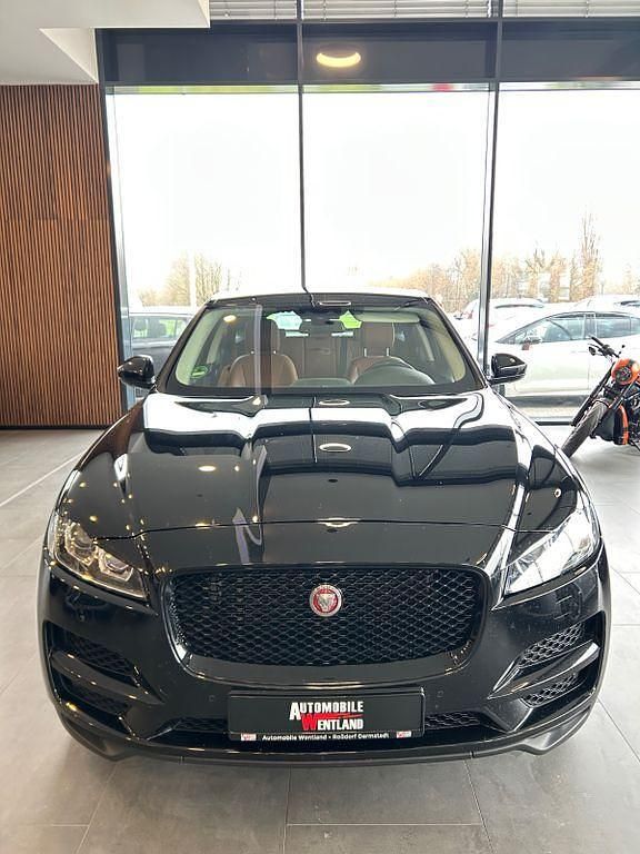 Gebraucht Jaguar F-Pace Portfolio 300 PS (220 kW) 2017 Schwarz SUV
