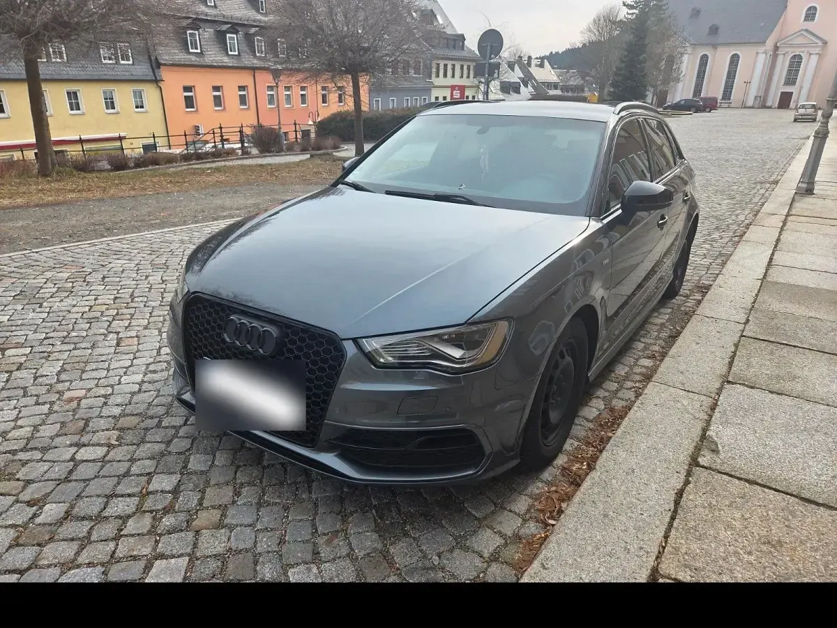 Używany Audi A3 S-Line 150 KM (110 kW) 2016 Szary Sedan/Limuzyna