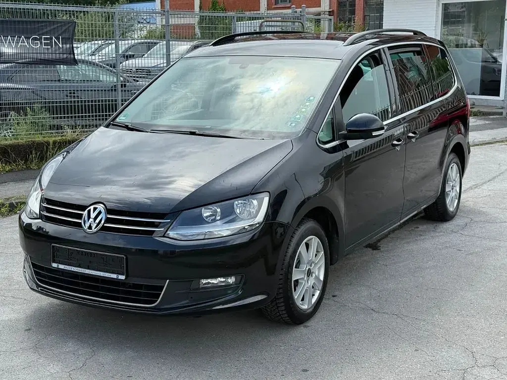 Gebraucht VW Sharan Comfortline 140 PS (102 kW) 2014 Schwarz Van / Kleinbus