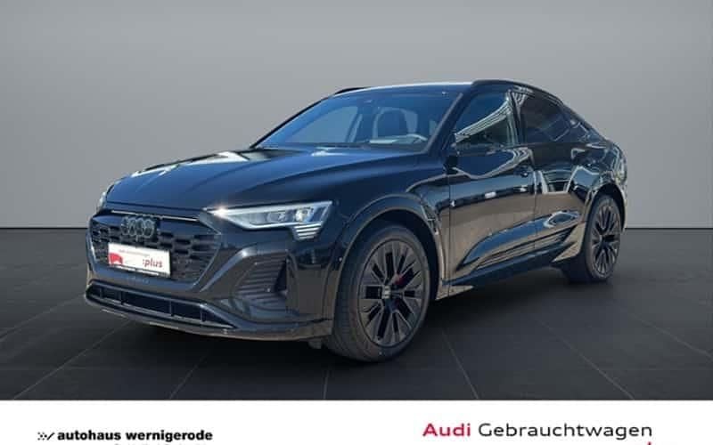 Mythosschwarz metallic Gebraucht 2023 Audi Q8 Sportback e-tron S-Line SUV | 53.440 € (Superpreis) - Bild 1/4
