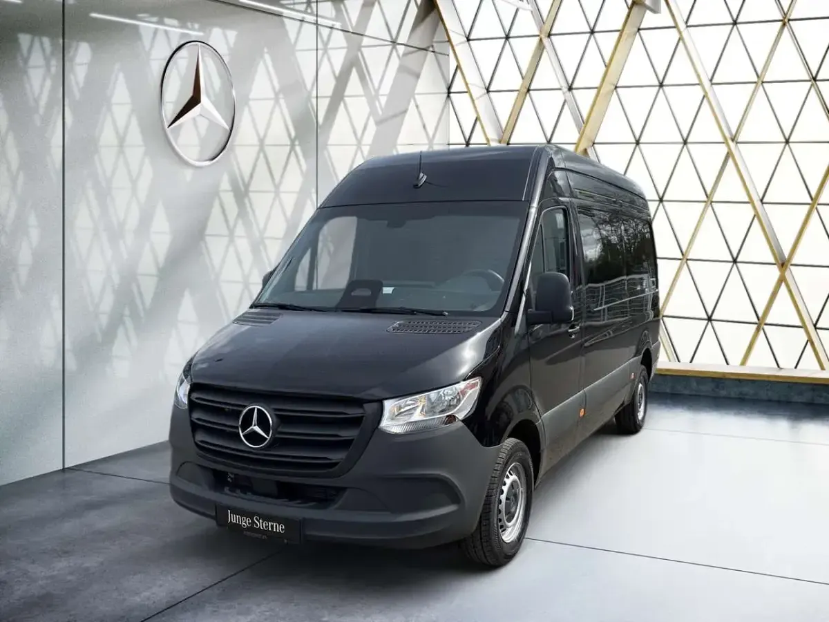 Używany Mercedes Sprinter 170 KM (125 kW) 2025 Czarny Van