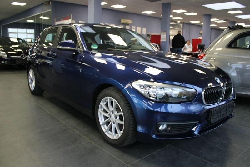 Gebraucht BMW 116 Advantage 109 PS (80 kW) 2016 Blau Kleinwagen