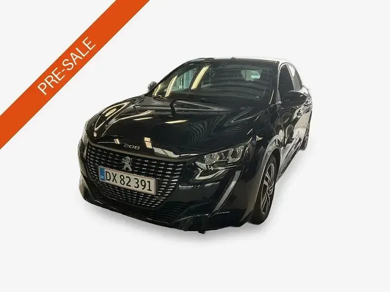 Gebraucht Peugeot 208 75 PS (55 kW) 2023 Schwarz Kleinwagen