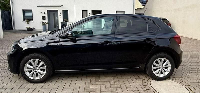 Gebraucht VW Polo Highline 95 PS (69 kW) 2019 Schwarz Kleinwagen