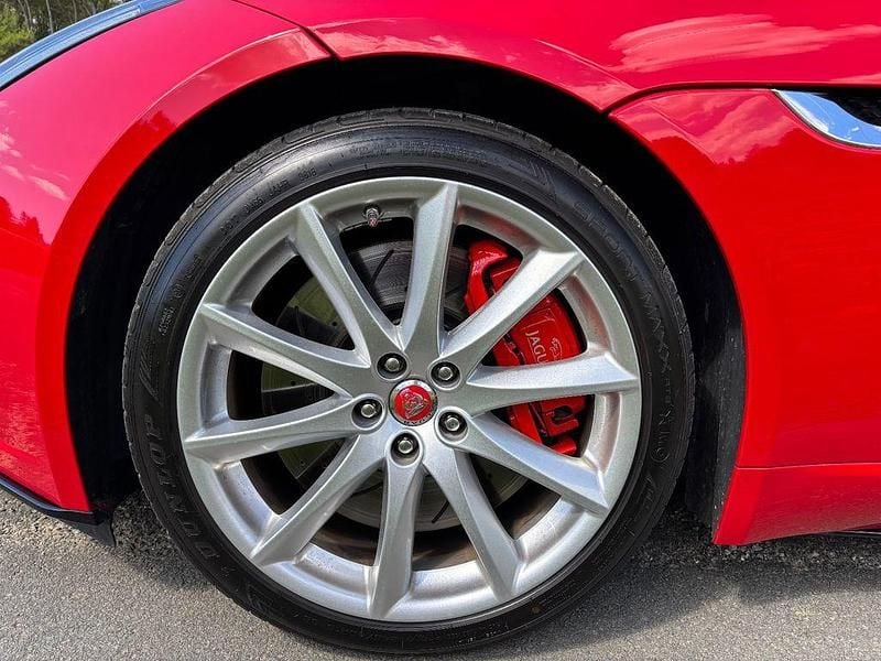 Gebraucht Jaguar F-Type R-Dynamic 340 PS (250 kW) 2017 Rot Coupé