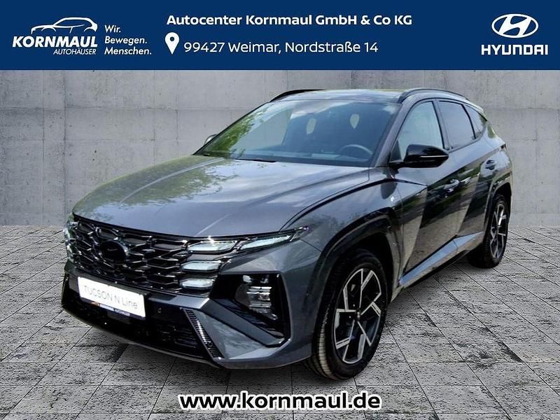 Grau Neu 2025 Hyundai Tucson N Line SUV | 42.308 € (Teuer) - Bild 1/4