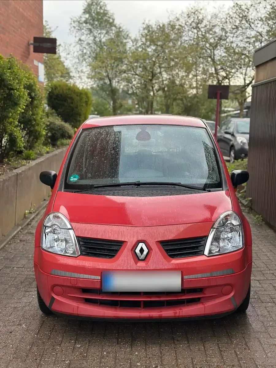 Second-hand Renault Modus 75 CP (55 kW) 2005 Roșu Monovolum