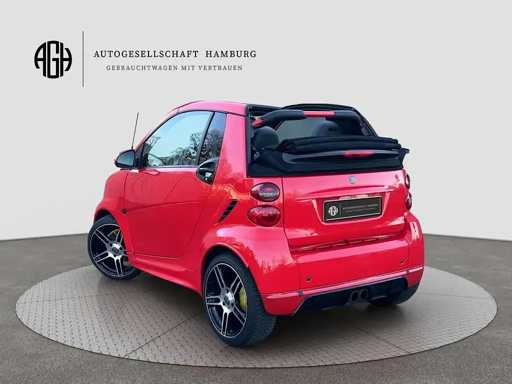 Gebraucht Smart ForTwo Cabrio Brabus 71 PS (52 kW) 2007 Rot Cabrio