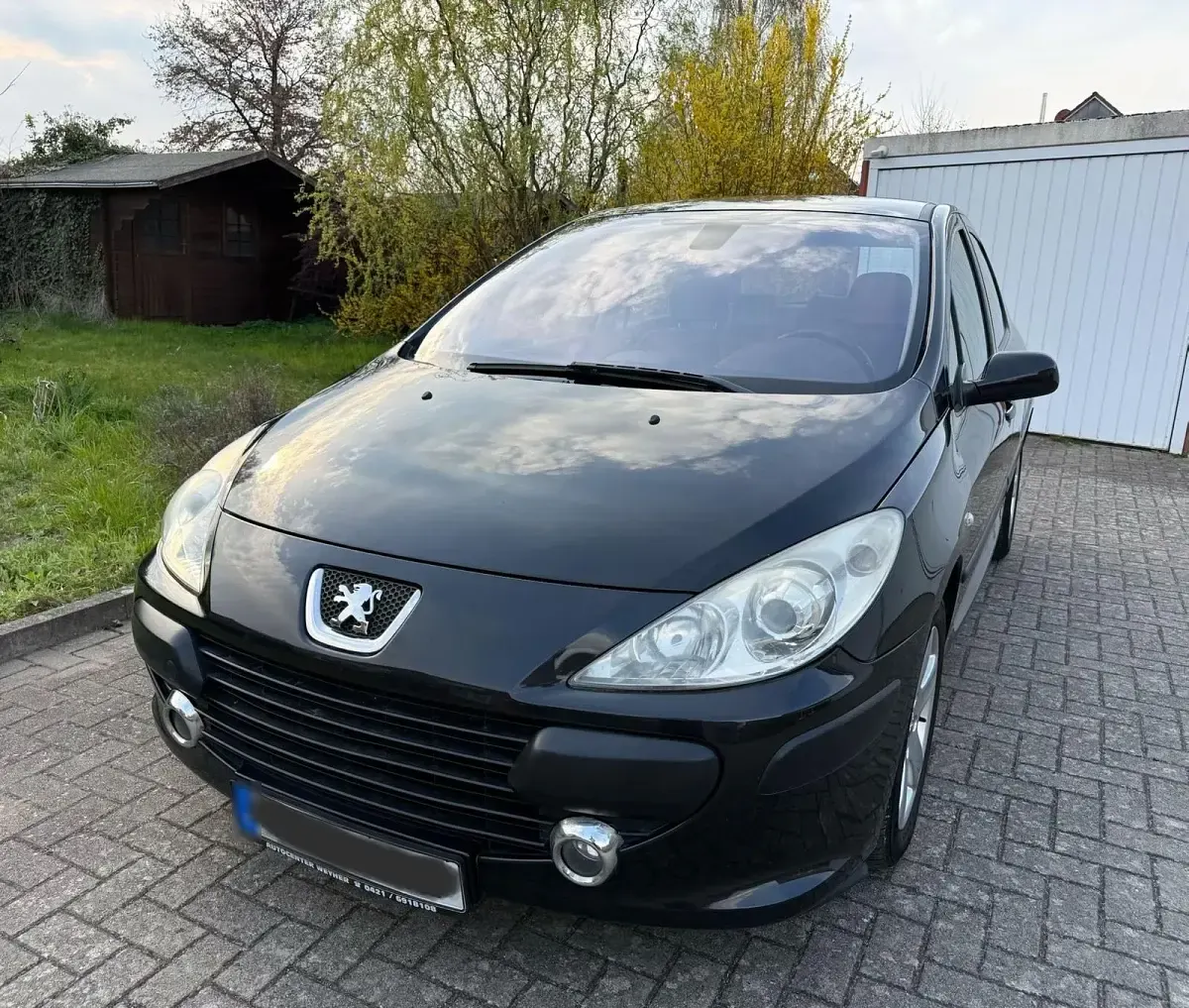 Gebraucht Peugeot 307 109 PS (80 kW) 2007 Schwarz Limousine