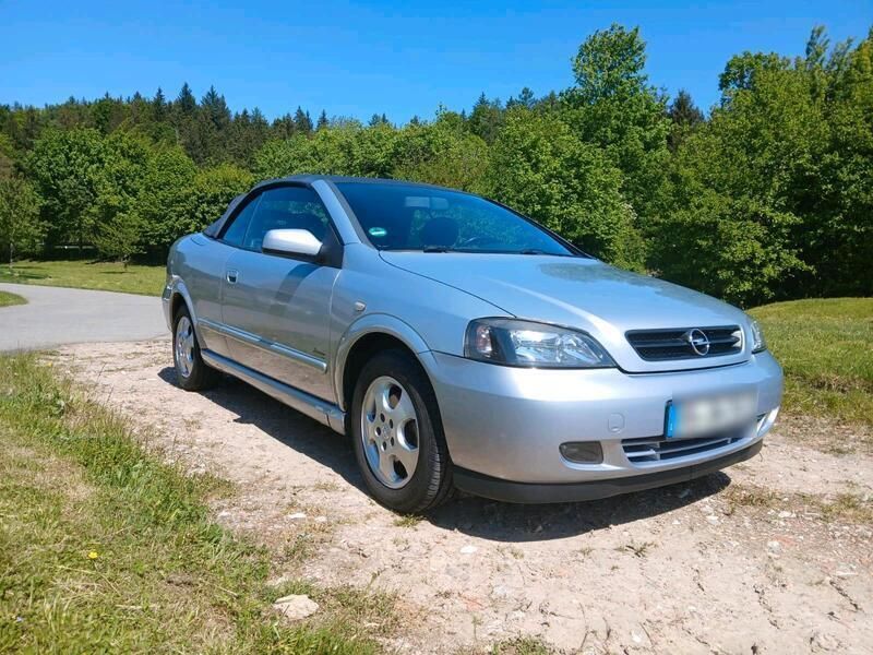 Silber Gebraucht 2002 Opel Astra Cabriolet Cabrio | 700 € (Superpreis) - Bild 1/4