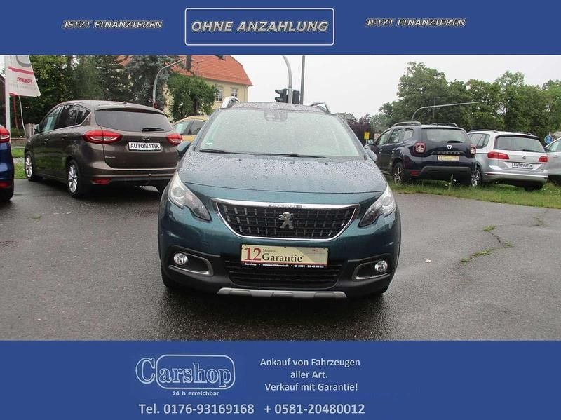 Emerald crystal Gebraucht 2018 Peugeot 2008 Allure SUV | 11.499 € (Fairer Preis) - Bild 1/4