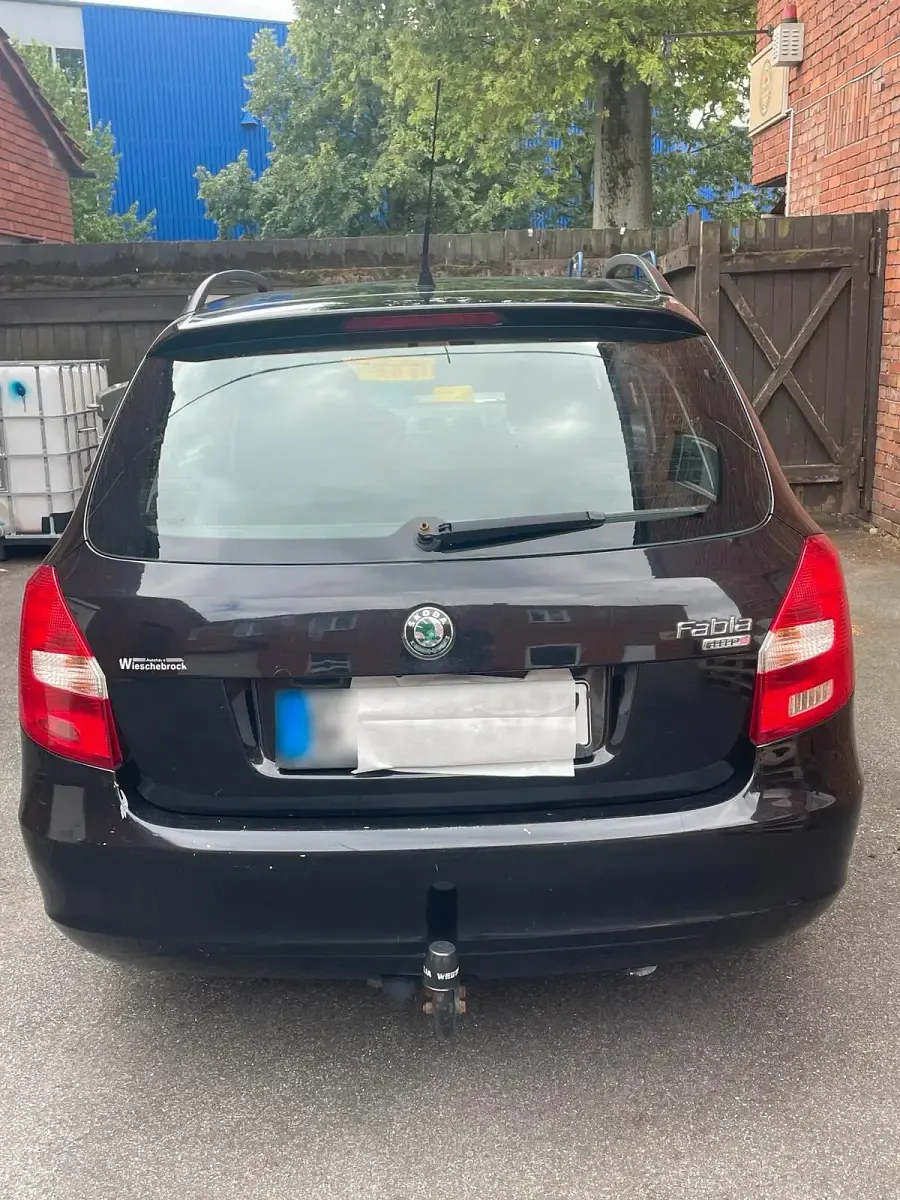 Gebraucht Skoda Fabia 60 PS (44 kW) 2008 Schwarz Kombi