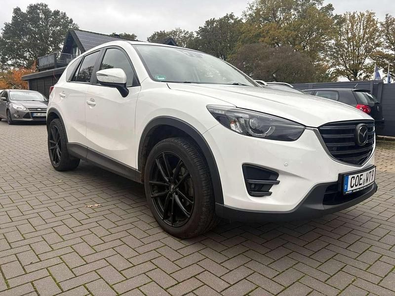 Weiß Gebraucht 2016 Mazda CX-5 Sports-Line SUV | 17.900 € (Teuer) - Bild 1/4