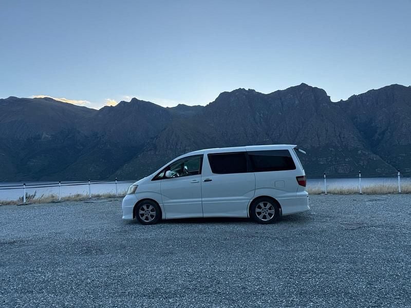 Gebraucht Toyota Alphard 131 PS (96 kW) 2004 Weiß Van / Kleinbus