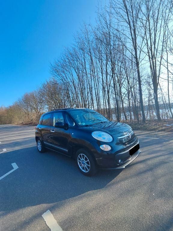 Gebraucht Fiat 500L Pop Star 105 PS (77 kW) 2013 Schwarz Van / Kleinbus