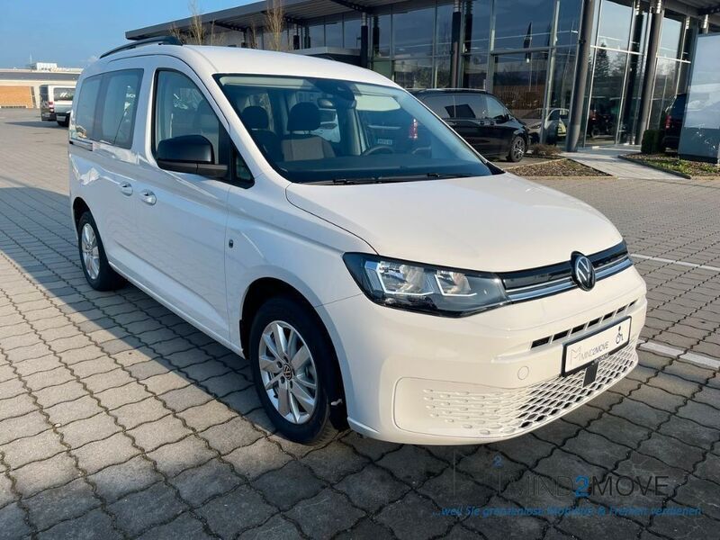 Candyweiß Gebraucht 2023 VW Caddy Life Van / Kleinbus | 41.480 € - Bild 1/4
