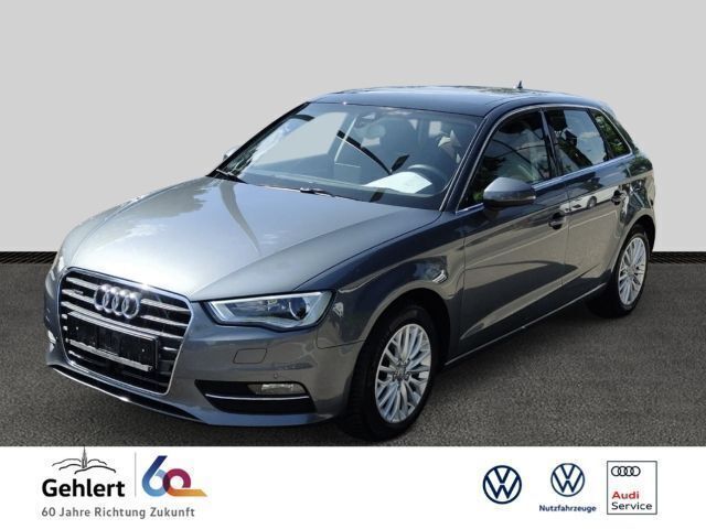 Grau Gebraucht 2014 Audi A3 Sportback Sport Limousine | 19.700 € (Fairer Preis) - Bild 1/4